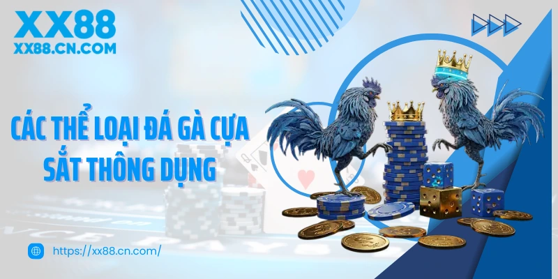Các thể loại đá gà cựa sắt thông dụng